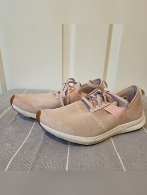 New Balance Pink Knit Slip-On Sneakers Women's Sz. 9